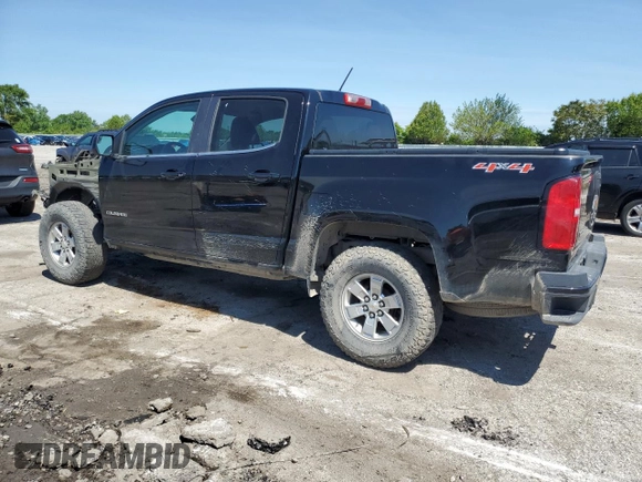 2016 Chevrolet Colorado 4WD WT with VIN 1GCGTBE36G1209591, listed as a Copart auction lot 58565535 with 115,134 mi miles and Salvage title. Bid and sale history available at DreamBid. Image 2.