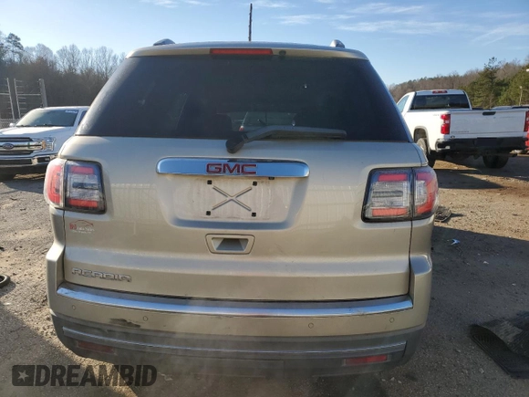 2015 GMC Acadia SLE with VIN 1GKKRNED2FJ295066, listed as a Copart auction lot 89213855 with 144,305 mi miles and Salvage Title. Bid and sale history available at DreamBid. Image 6.