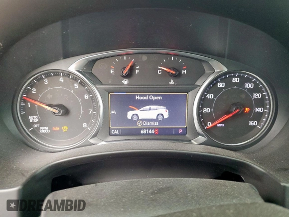 2023 GMC Terrain SLT with VIN 3GKALPEG2PL141633, listed as a Copart auction lot 58691765 with 68,144 mi miles and Salvage title. Bid and sale history available at DreamBid. Image 9.