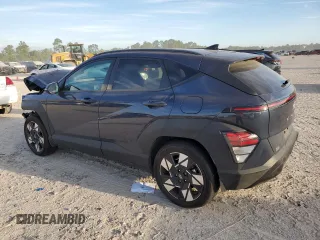 2024 Hyundai Kona SEL with VIN KM8HB3AB4RU046429, listed as a Copart auction lot 67695904 with 9,300 mi miles and Salvage Title. Bid and sale history available at carsss.com. Image 2.