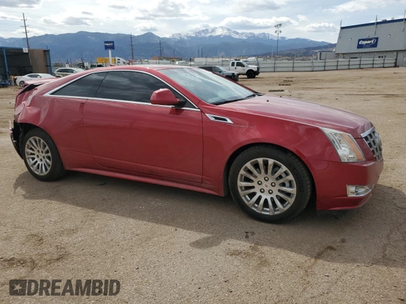 2012 Cadillac CTS Premium with VIN 1G6DS1E31C0145642, listed as a Copart auction lot 52197005 with 103,881 mi miles and Non repairable. Bid and sale history available at DreamBid. Image 4.