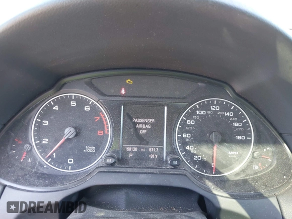 2012 Audi Q5 Premium Plus с VIN WA1DKAFP5CA016225, выставлен на аукционе IAAI как лот 42466232 с пробегом 190 130 миль миль и . История ставок и продаж доступна на DreamBid. Изображение 7.