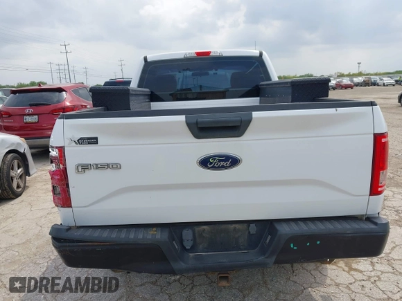 2017 Ford F-150 XL with VIN 1FTMF1C89HKC76507, listed as a IAAI auction lot 42130115 with 228,282 mi miles. Bid and sale history available at carsss.com. Image 16.