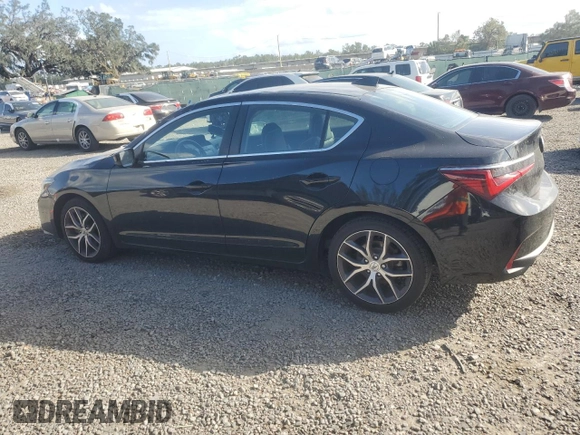 2022 Acura ILX Premium with VIN 19UDE2F73NA003903, listed as a Copart auction lot 80282744 with 34,671 mi miles and Non Repairable. Bid and sale history available at DreamBid. Image 2.