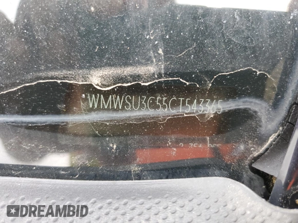 2012 MINI Hardtop z VIN WMWSU3C55CT543365, wystawiony jako Copart lot #56859905 z przebiegiem 137 537 mil mil oraz Szkoda całkowita • Salvage title. Historia ofert i sprzedaży dostępna na DreamBid. Obrazek 12.