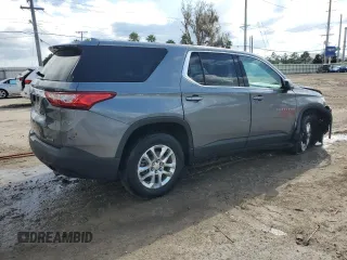 2020 Chevrolet Traverse LS with VIN 1GNERFKWXLJ174924, listed as a Copart auction lot 71939174 with 82,695 mi miles and Non Repairable. Bid and sale history available at carsss.com. Image 3.