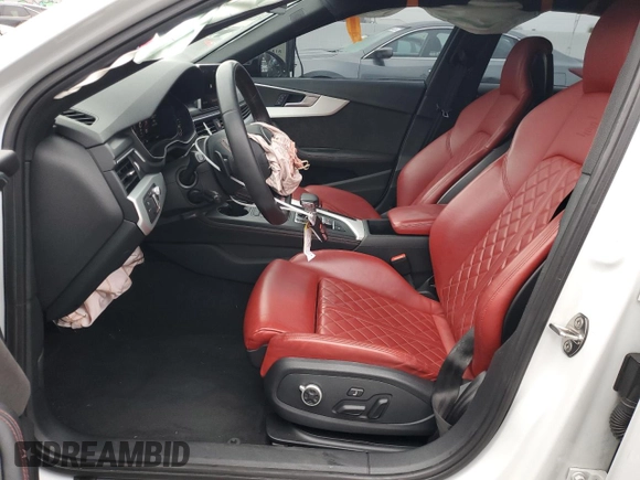 2019 Audi S4 Prestige with VIN WAUC4AF48KA093426, listed as a Copart auction lot 85475464 with 56,203 mi miles and Salvage Title. Bid and sale history available at carsss.com. Image 7.