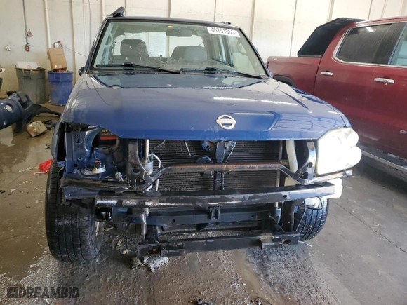 2002 Nissan Frontier 4WD SVE with VIN 1N6MD29Y72C382455, listed as a Copart auction lot 46751865 with 209,511 mi miles and Salvage Title. Bid and sale history available at carsss.com. Image 5.