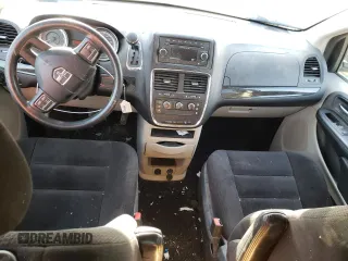 2014 Dodge Grand Caravan American Value with VIN 2C4RDGBG5ER185593, listed as a Copart auction lot 48768065 with 167,834 mi miles and Salvage Title. Bid and sale history available at DreamBid. Image 8.
