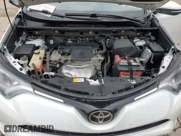 2018 Toyota RAV4 XLE with VIN JTMWFREV2JD108986, listed as a Copart auction lot 45220965 with 0 mi miles and Salvage Title. Bid and sale history available at carsss.com. Image 11.