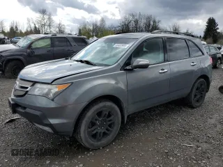 2009 Acura MDX Tech Pkg with VIN 2HNYD28629H505889, listed as a Copart auction lot 50483905 with 159,494 mi miles and Salvage Title. Bid and sale history available at carsss.com. Image 1.