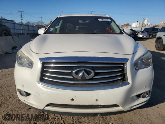 2014 Infiniti QX60 with VIN 5N1AL0MM3EC546530, listed as a Copart auction lot 47818965 with 141,099 mi miles and Salvage title. Bid and sale history available at DreamBid. Image 5.