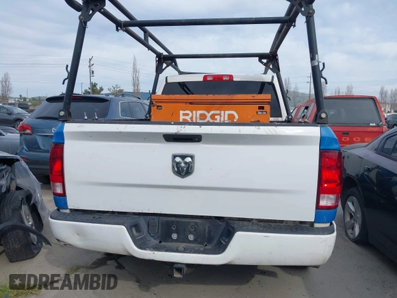 2018 Ram 1500 Express with VIN 1C6RR7FG6JS326988, listed as a IAAI auction lot 41834856 with 226,807 mi miles. Bid and sale history available at carsss.com. Image 16.