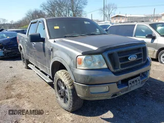2004 Ford F-150 XLT with VIN 1FTPW14504KA75025, listed as a IAAI auction lot 41794581 with 213,022 mi miles. Bid and sale history available at carsss.com. Image 1.