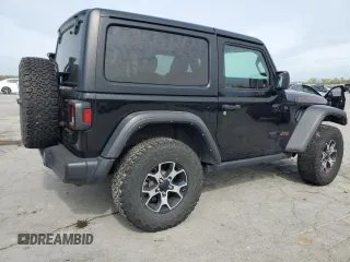 2021 Jeep Wrangler Rubicon with VIN 1C4HJXCG5MW797267, listed as a Copart auction lot 53585825 with 44,496 mi miles and Salvage title. Bid and sale history available at DreamBid. Image 3.