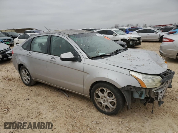 2009 Ford Focus SES with VIN 1FAHP36N89W204709, listed as a Copart auction lot 44959365 with 138,779 mi miles and Salvage Title. Bid and sale history available at carsss.com. Image 4.