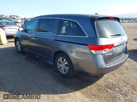 2017 Honda Odyssey EX-L with VIN 5FNRL5H6XHB022539, listed as a IAAI auction lot 41702635 with 51,881 mi miles and . Bid and sale history available at DreamBid. Image 3.