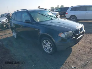 2004 BMW X3 3.0i with VIN WBXPA93464WA64017, listed as a IAAI auction lot 42001604 with 242,765 mi miles and . Bid and sale history available at DreamBid. Image 1.