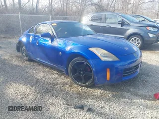 2004 Nissan 350Z Touring with VIN JN1AZ34E44T052837, listed as a IAAI auction lot 41776941 with 1 mi miles. Bid and sale history available at carsss.com. Image 1.