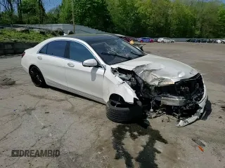 2019 Mercedes-Benz S 450 with VIN WDDUG6EB6KA461541, listed as a Copart auction lot 55125255 with 64,082 mi miles and Salvage title. Bid and sale history available at DreamBid. Image 13.