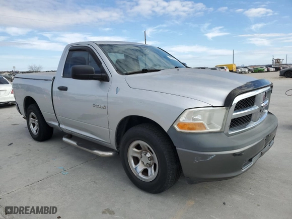2009 Dodge Ram 1500 ST with VIN 1D3HB16K49J500396, listed as a Copart auction lot 42350175 with 100,378 mi miles and Clean Title. Bid and sale history available at carsss.com. Image 4.