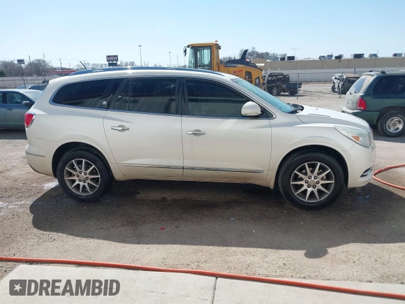 2014 Buick Enclave Leather with VIN 5GAKRBKD9EJ183170, listed as a IAAI auction lot 41762218 with 352,360 mi miles and . Bid and sale history available at DreamBid. Image 13.