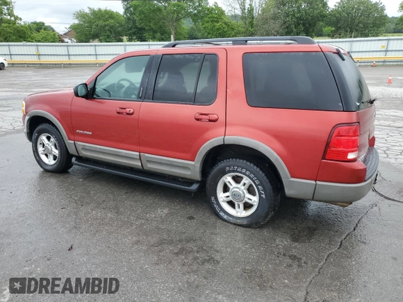2002 Ford Explorer XLT with VIN 1FMZU63E72UC42443, listed as a Copart auction lot 55075995 with 230,484 mi miles and Clean Title. Bid and sale history available at DreamBid. Image 2.
