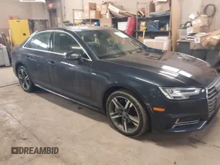 2017 Audi A4 Premium Plus with VIN WAUENAF4XHN069958, listed as a IAAI auction lot 41660447 with 76,075 mi miles. Bid and sale history available at carsss.com. Image 1.