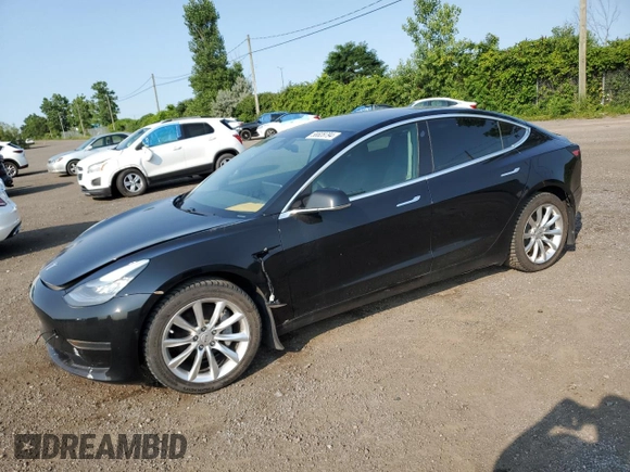 2020 Tesla Model 3 Standard Range Plus with VIN 5YJ3E1EA8LF609364, listed as a Copart auction lot 58828794 with 127,781 mi miles and Non Repairable. Bid and sale history available at DreamBid. Image 1.