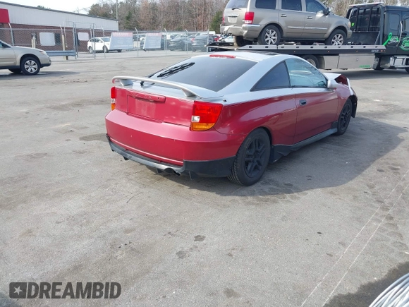 2000 Toyota Celica GT with VIN JTDDR32T5Y0016240, listed as a IAAI auction lot 41783204 with 224,889 mi miles and . Bid and sale history available at DreamBid. Image 4.