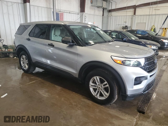 2022 Ford Explorer with VIN 1FMSK8BH7NGC24297, listed as a Copart auction lot 59026195 with 86,091 mi miles and Non repairable. Bid and sale history available at DreamBid. Image 4.