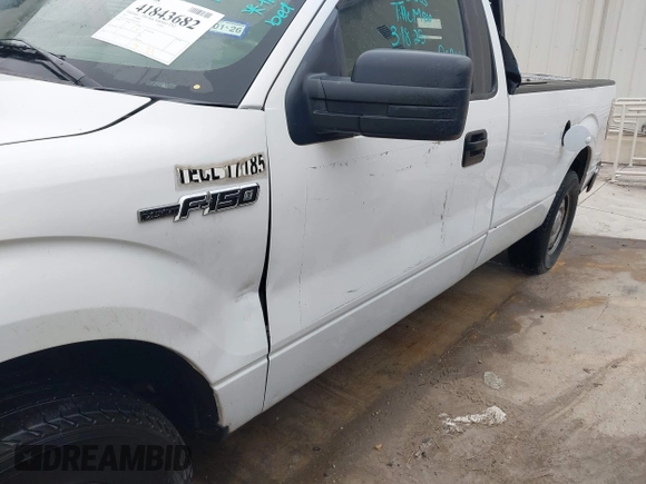2012 Ford F-150 XL with VIN 1FTMF1CM0CKD89431, listed as a IAAI auction lot 41843682 with 217,032 mi miles. Bid and sale history available at carsss.com. Image 6.