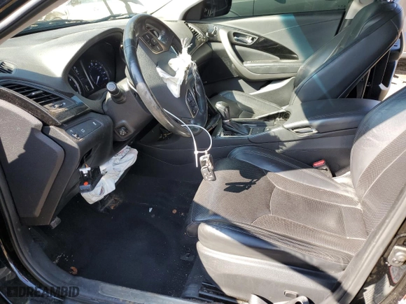 2012 Hyundai Azera with VIN KMHFH4JGXCA179583, listed as a Copart auction lot 72404454 with 68,360 mi miles and Salvage Title. Bid and sale history available at carsss.com. Image 7.