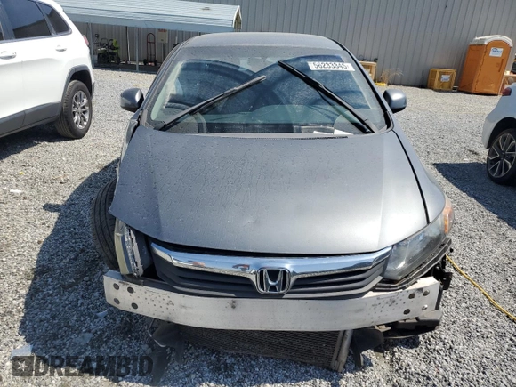 2012 Honda Civic LX с VIN 19XFB2F55CE064582, выставлен на аукционе Copart как лот 56233345 с пробегом 171 996 миль миль и Списание • Salvage title. История ставок и продаж доступна на DreamBid. Изображение 5.