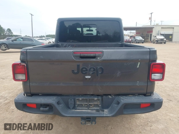 2020 Jeep Gladiator Sport S with VIN 1C6HJTAG2LL151865, listed as a IAAI auction lot 41649805 with 117,093 mi miles. Bid and sale history available at carsss.com. Image 17.
