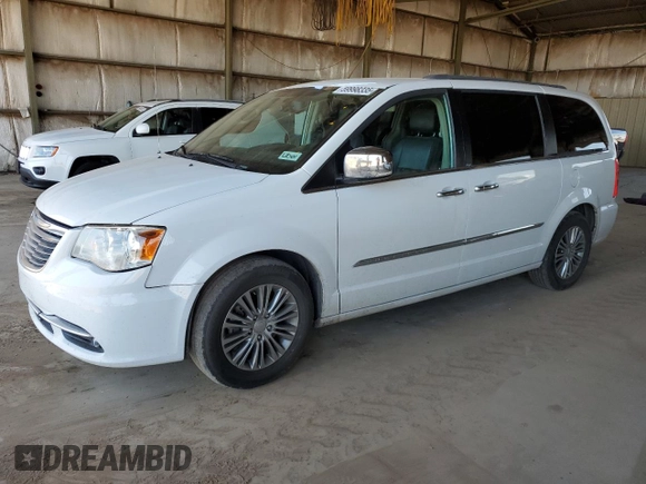 2014 Chrysler Town & Country Touring L 30th Anniversary z VIN 2C4RC1CG8ER338966, wystawiony jako Copart lot #59998335 z przebiegiem 171 121 mil mil oraz Czysty tytuł • Clean title. Historia ofert i sprzedaży dostępna na DreamBid. Obrazek 1.