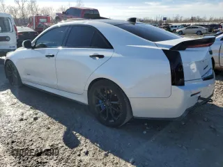 2016 Cadillac ATS-V with VIN 1G6AN5SY1G0151965, listed as a Copart auction lot 43173675 with 66,874 mi miles and Salvage Title. Bid and sale history available at carsss.com. Image 2.
