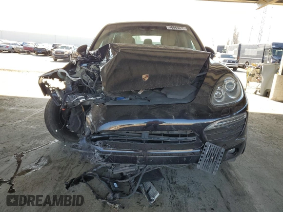 2014 Porsche Cayenne with VIN WP1AA2A26ELA97240, listed as a Copart auction lot 46859635 with Not Provided miles and Salvage Title. Bid and sale history available at DreamBid. Image 5.
