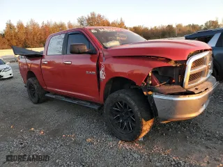 2010 Dodge Ram 1500 ST with VIN 1D7RB1CP2AS109409, listed as a Copart auction lot 81645644 with 0 mi miles and Salvage Title. Bid and sale history available at carsss.com. Image 4.