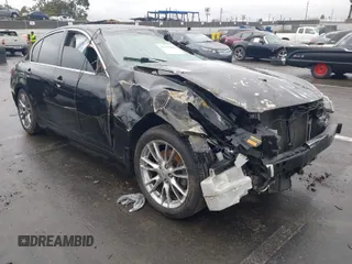2009 Infiniti G37 Journey with VIN JNKCV61E09M306244, listed as a IAAI auction lot 41528183 with Not Provided miles. Bid and sale history available at carsss.com. Image 1.