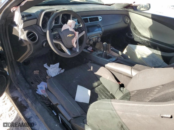 2015 Chevrolet Camaro LS with VIN 2G1FA1E33F9163183, listed as a Copart auction lot 87298484 with 0 mi miles and Salvage Title. Bid and sale history available at carsss.com. Image 8.