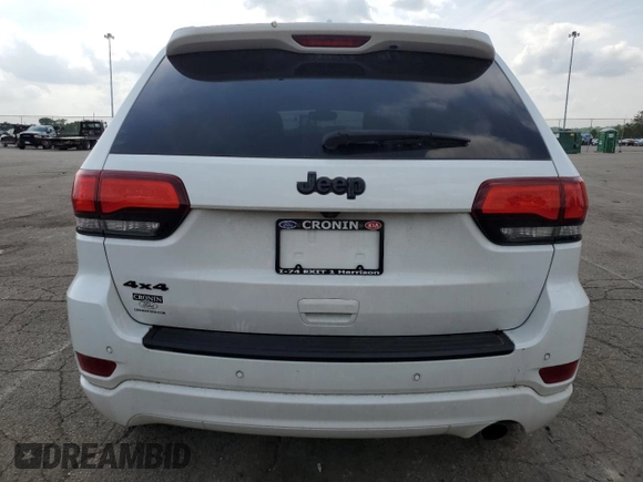 2019 Jeep Grand Cherokee Altitude with VIN 1C4RJFAG8KC566072, listed as a Copart auction lot 56566365 with 118,519 mi miles and Salvage title. Bid and sale history available at DreamBid. Image 6.