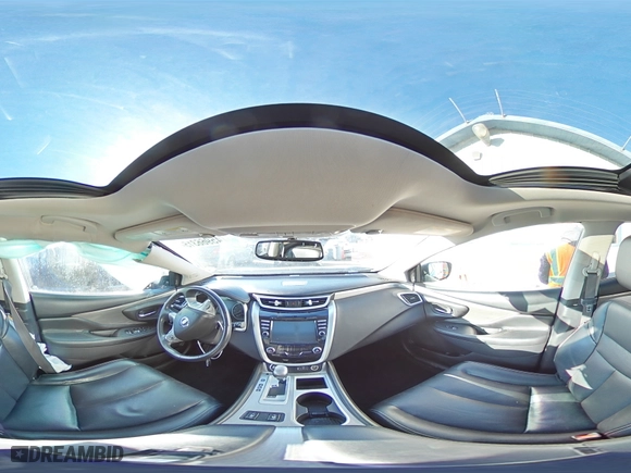 2018 Nissan Murano Platinum with VIN 5N1AZ2MH8JN107125, listed as a Copart auction lot 45966315 with 80,697 mi miles and Salvage Title. Bid and sale history available at carsss.com. Image 15.