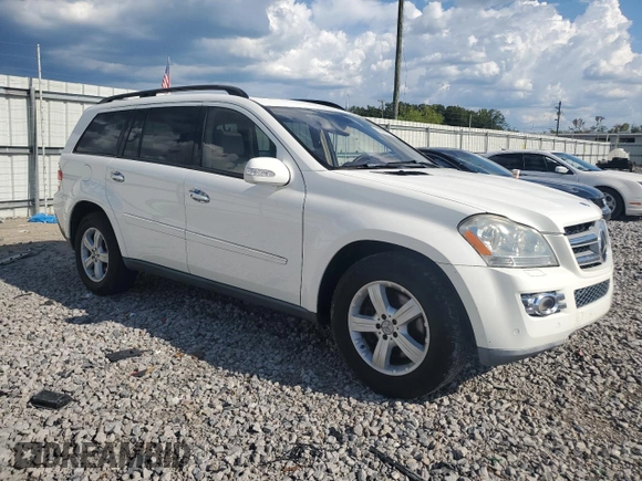 2007 Mercedes-Benz GL 450 with VIN 4JGBF71E17A212383, listed as a Copart auction lot 69696554 with 136,236 mi miles and Clean Title. Bid and sale history available at DreamBid. Image 4.