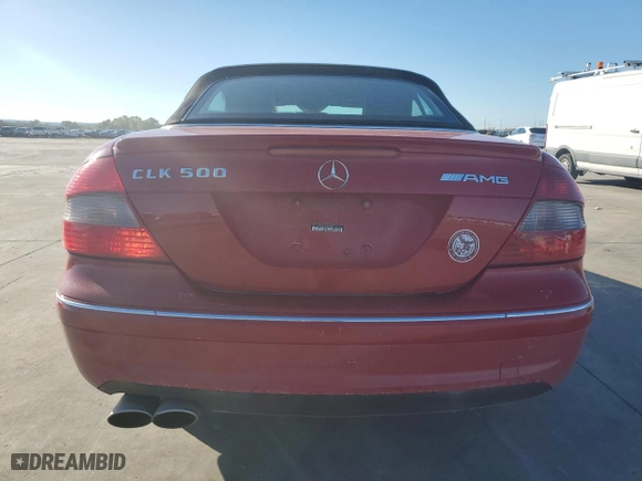 2006 Mercedes-Benz CLK-Class 5.0L with VIN WDBTK75G26T060440, listed as a Copart auction lot 78611704 with 163,950 mi miles and Clean Title. Bid and sale history available at carsss.com. Image 6.