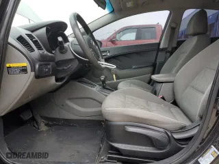 2015 Kia Forte LX with VIN KNAFK4A69F5335555, listed as a Copart auction lot 71662124 with 0 mi miles and Salvage Title. Bid and sale history available at carsss.com. Image 7.