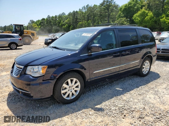 2016 Chrysler Town & Country Touring with VIN 2C4RC1BG4GR193560, listed as a Copart auction lot 53730055 with 132,552 mi miles and Salvage Title. Bid and sale history available at DreamBid. Image 1.