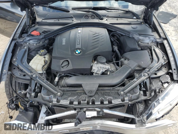 2016 BMW 2 Series M235i with VIN WBA1M1C55GV394370, listed as a Copart auction lot 50843504 with 55,672 mi miles. Bid and sale history available at carsss.com. Image 11.
