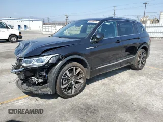 2024 Volkswagen Tiguan SEL R-Line with VIN 3VV4B7AX2RM121866, listed as a Copart auction lot 60169455 with Not provided miles and Salvage title. Bid and sale history available at DreamBid. Image 1.