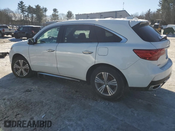 2020 Acura MDX with VIN 5J8YD4H36LL031402, listed as a Copart auction lot 45508425 with 51,720 mi miles and Salvage Title. Bid and sale history available at carsss.com. Image 2.